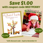 Save $1.00 off these fabulous studies and teach your children that holidays begin in the heart.