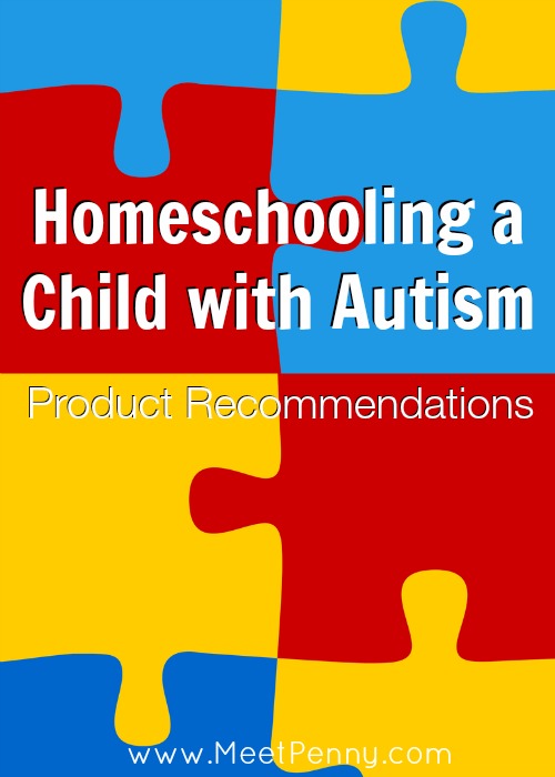 Products for Homeschooling a Child with Autism