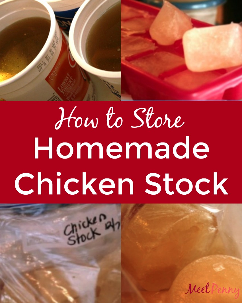 How to Store Your Homemade Chicken Stock