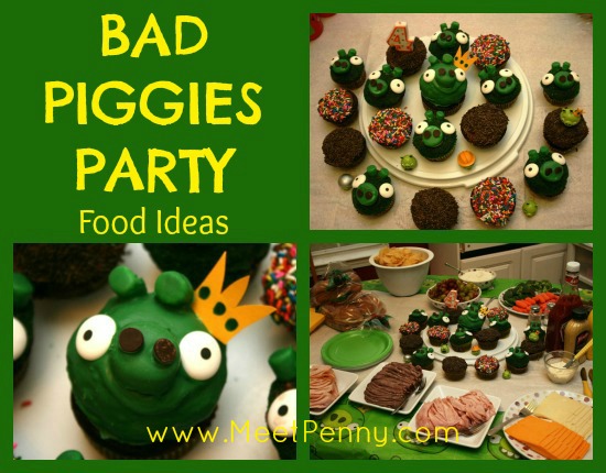 angry birds bad piggies birthday party theme