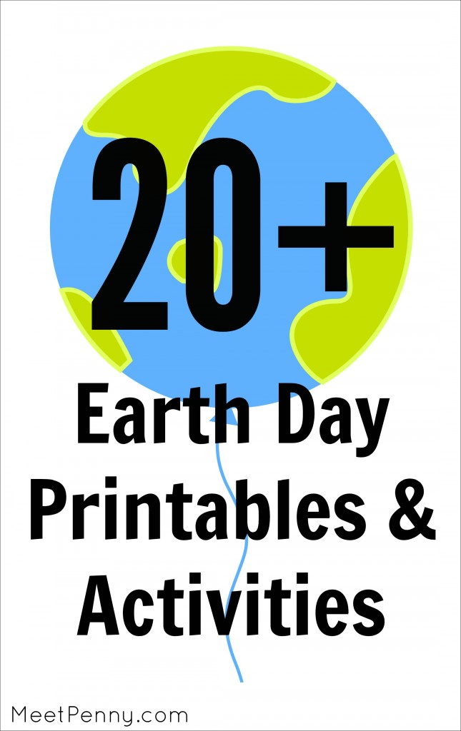 Earth Day resources printables, lesson plans, activities