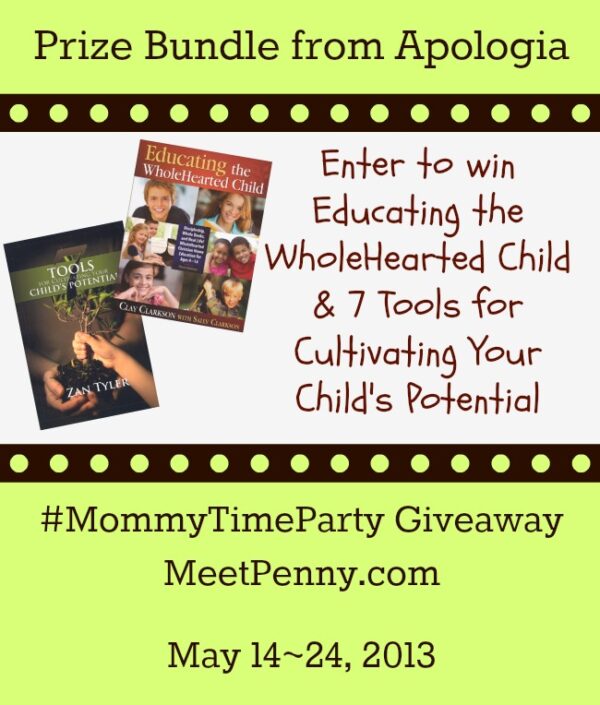 Enter to win an Apologia prize bundle from the MommyTimeParty 5/145/