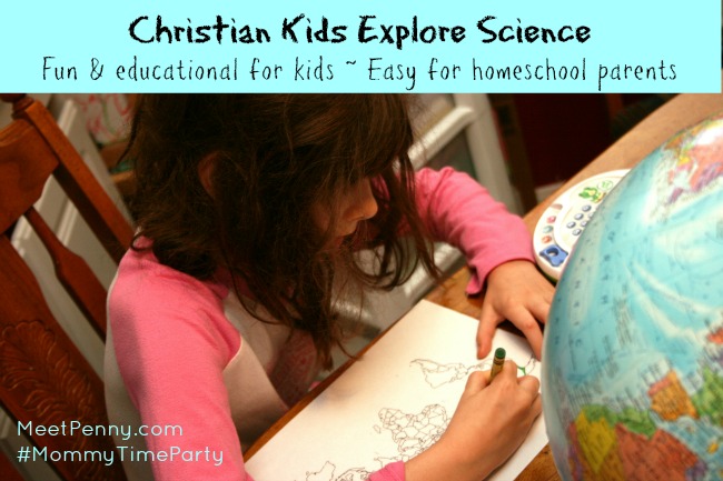 Christian Kids Explore is homeschool science curriculum from @BrightIdeasTeam. Enter to win at #MommyTimeParty 5/14-5/24