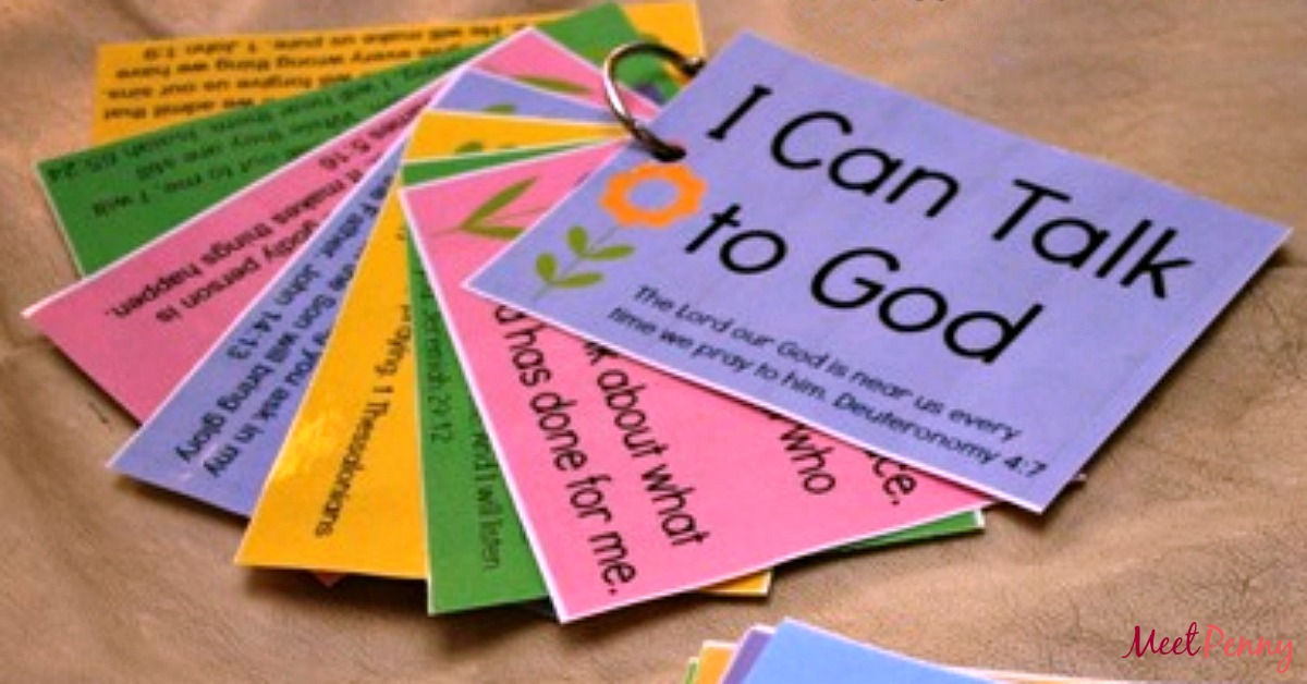 Free Printable Prayer Prompt Cards For Kids Meet Penny