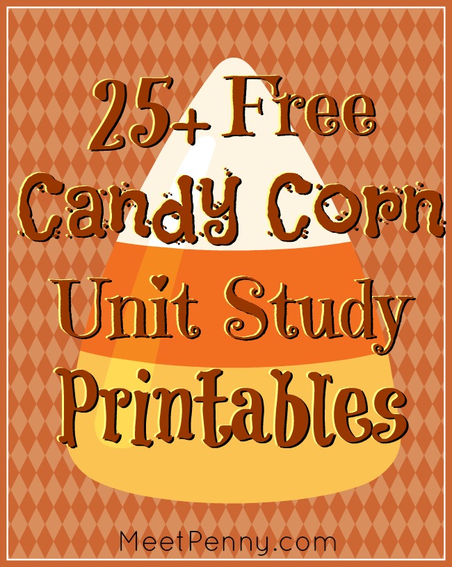 A really big list of free candy corn printable worksheets and activities