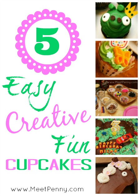 5 Easy Cupcake Decorating Ideas