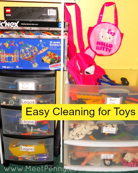 easy tips for organizing toys