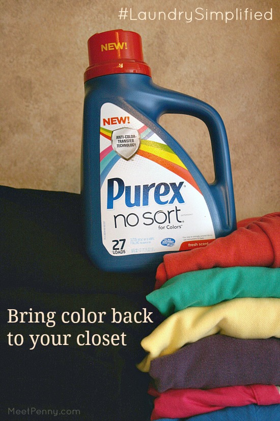 I can have color in my closet again! Stop sorting laundry. Never fear color bleeding. Awesome!
