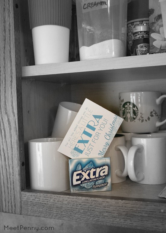 Leave a little something EXTRA for those who give Extra every day. #ExtraGumMoments #ad