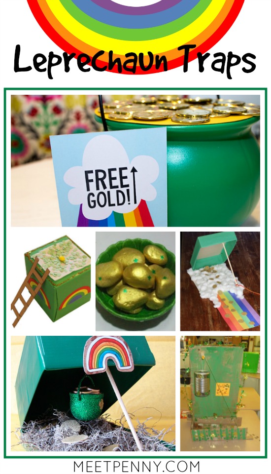 Love creating a little mischief on St Patrick's Day with DIY leprechaun traps
