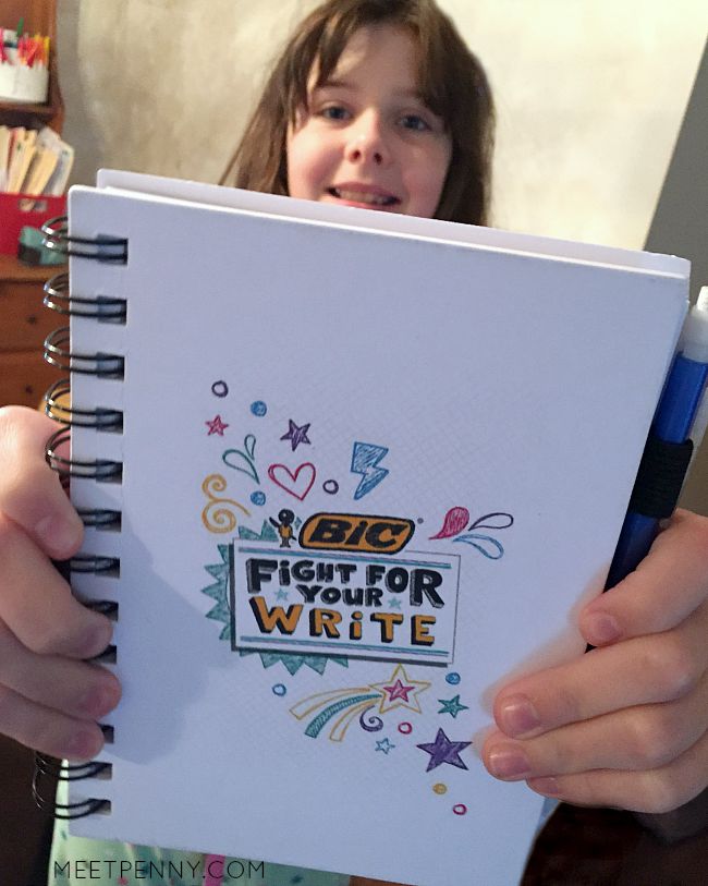 Encourage handwriting the FUN way. Love these 4 tips for helping kids to love writing. Includes printable kids stationary cards! #ad