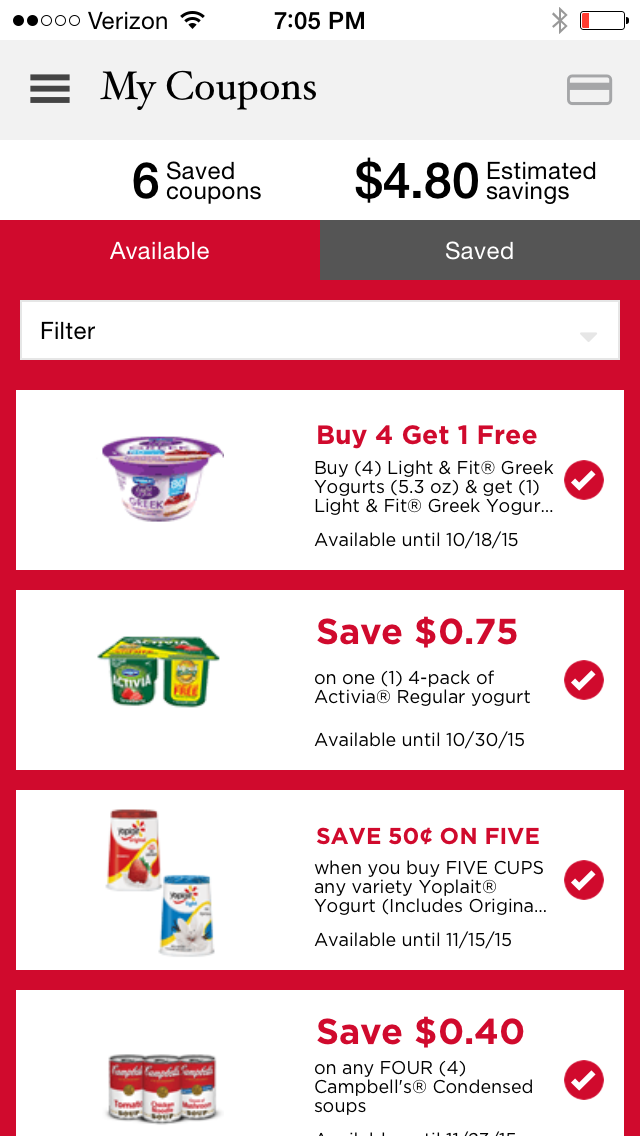 Saving money on groceries without printing a bunch of coupons. Get techie with money saving apps.