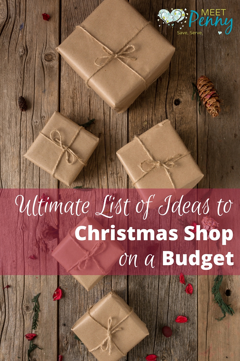The Ultimate List of Ways to Christmas Shop on a Budget