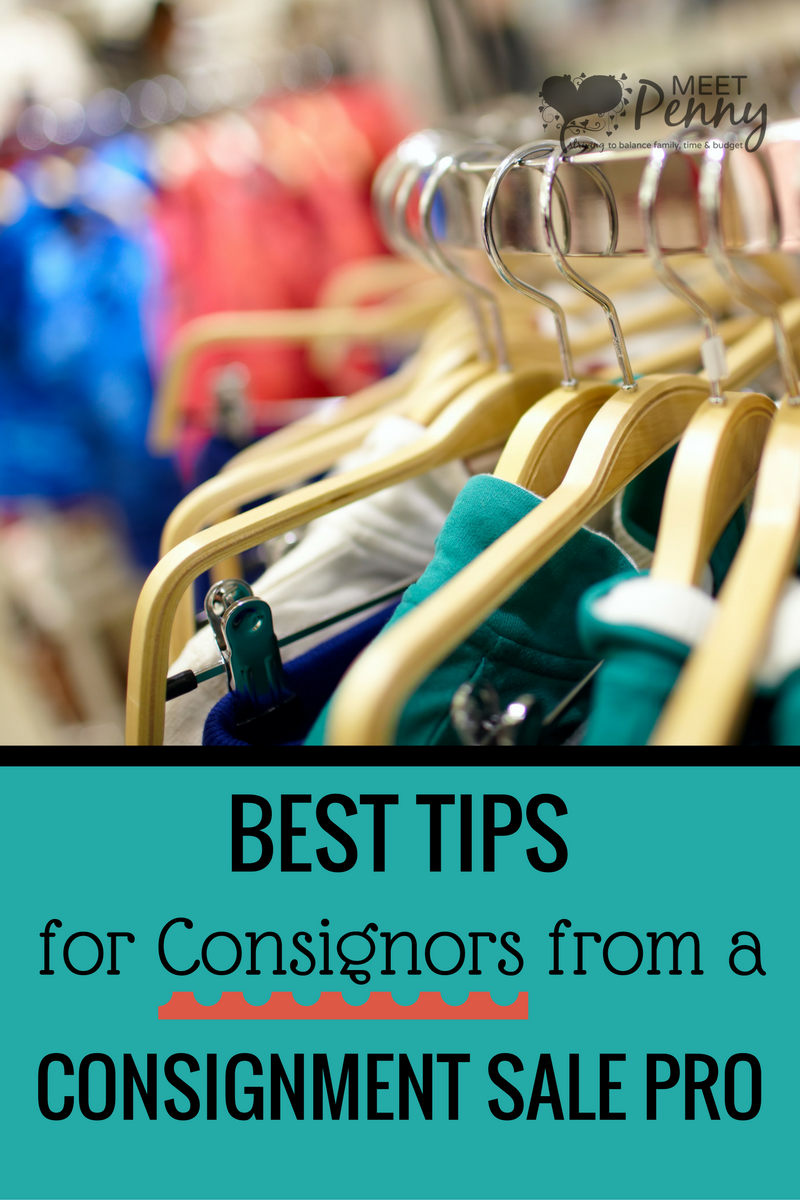 Awesome step-by-step consignor tips for selling your stuff at consignment sales and getting the most money for your effort.
