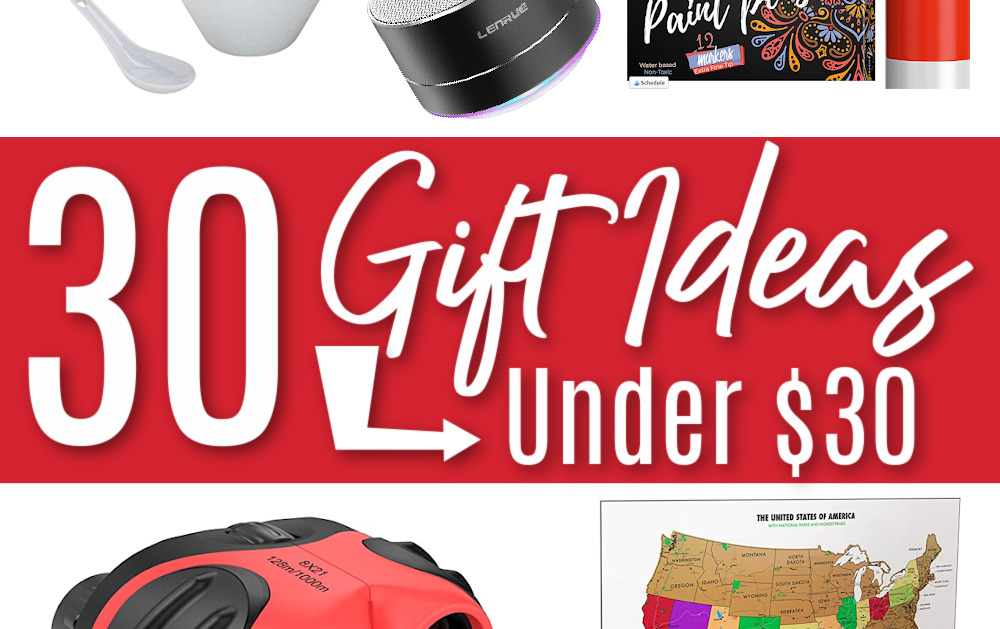 30 Gift Ideas Under $30
