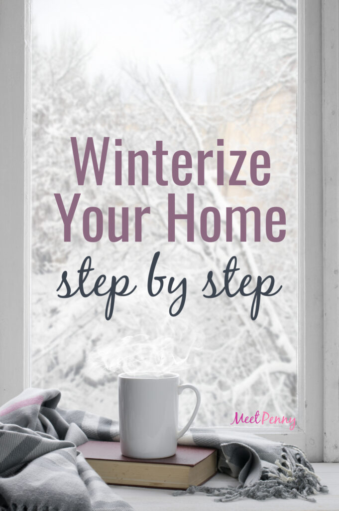 Save money by learning how to winterize your home using this easy step by step guide.