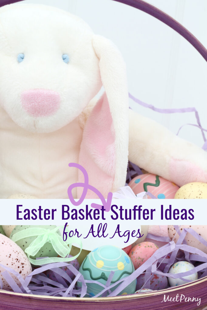 Looking for Easter Basket Stuffers for your family? She has Easter basket filler ideas for all ages.