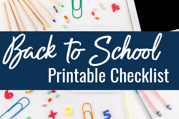 The Best Back to School Checklist for Parents