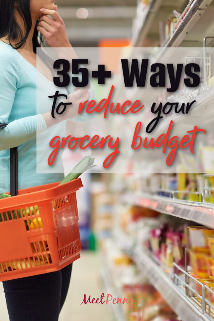 Reduce your grocery budget with these great tips. Amazing ideas to cut your grocery bill.